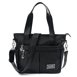 TENXITER Nylon Women Top Handle Handbags Satchel Purse Tote Bag,Shoulder Bag for women