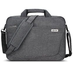 15.6 Inch Laptop Bag, Zikee  Computer Bag,Travel Briefcase with Organizer, Shoulder Bag, Busines ...