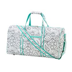 WB Parker Paisley Duffel Bag