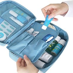 WEISHEN Portable Toiletry Cosmetic Bag Waterproof Makeup Make Up Wash Organizer Zipper Storage P ...