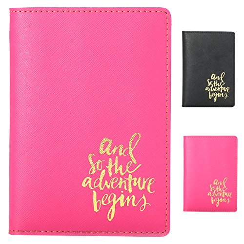 SanSiDo RFID Blocking Leather Passport Cover Passport Holder Travel Wallet Passport Wallet Case  ...