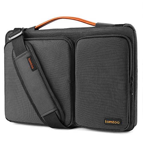 Tomtoc Original 15.6 Inch Laptop Shoulder Bag with CornerArmor Patent, 360° Protective Laptop Sl ...