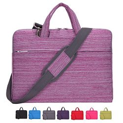 Laptop Case, Laptop Shoulder Bag, CROMI 14 14.1 Inch Simplicity Slim Briefcase Commuter Bag Busi ...