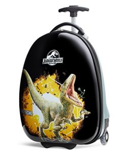 Travelpro Jurassic World Kid’s Hard Side Luggage, Yellow, One Size