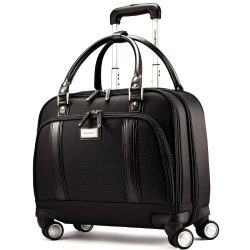 Samsonite Luggage Women’s Spinner Mobile Office, Black, One Size