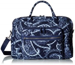 Vera Bradley Iconic Weekender Travel Bag, Signature Cotton, Indio