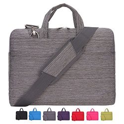 Laptop Case, Laptop Shoulder Bag, CROMI 14 14.1 Inch Simplicity Slim Briefcase Commuter Bag Busi ...