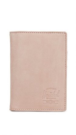 Herschel Supply Co. Unisex-Adults Raynor Passport Holder Rfid Blocking Wallet, Ash Rose, One Size