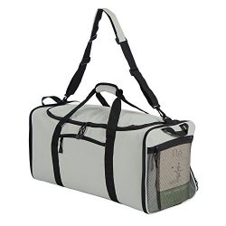 Flyone LARGE TRAVEL DUFFLE Bag 11×12.5×25 inch with 57 Liters capacityPolyester Travel ...