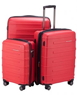 HAUPTSTADTKOFFER Ostkreuz Luggages Set Matt Suitcase Set Hardside Spinner Trolley Expandable (20 ...