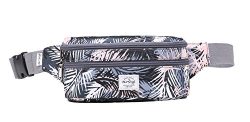 521s Fashion Waist Bag Cute Fanny Pack | 8.0″x2.5″x4.3″ | Feathers, Grey