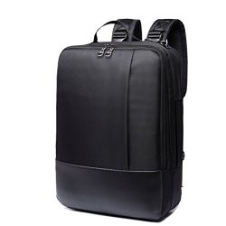 Laptop Backpack Slim Convertible Briefcase Water-Resistant Business Travel Luggage Carrier Messe ...