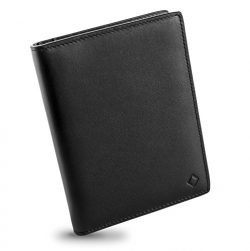 EGNT RFID Carbon Travel Wallet Passport Holder Cover Sleeve Case Genuine Leather Slim (Voyage Wa ...