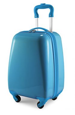 Hauptstadtkoffer Kids Luggage Children’s Luggage Suitcase Hard-Side Glossy Multicoloured Blue