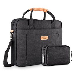 E-Tree Laptop Bag for 16” 17” 17.3” 18.4”, Travel Briefcase, Messenger B ...