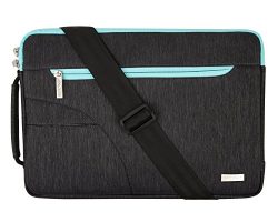 Mosiso Laptop Shoulder Bag for 11-11.6 Inch MacBook Air, Ultrabook Netbook Tablet, Polyester Ult ...