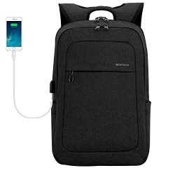 Kopack 17 Inch Laptop Backpack Water Resistant/Usb Charing/Anti-Theft Shockproof Slim Travel Com ...