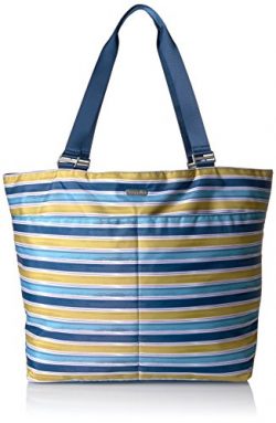 Baggallini Carryall Tote, Tropical Stripe Multi