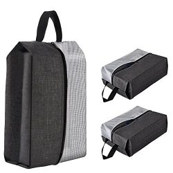 3 Pack Portable Travel Shoe Bags, CGBE Shoe Bag Lightweight Luggage Organizer Pouch For Men & ...