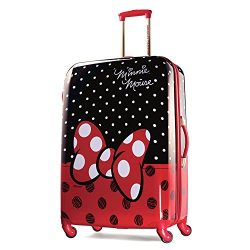 American Tourister Disney Minnie Mouse Red Bow Hardside Spinner 28, Multi, One Size