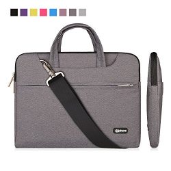 Qishare Laptop Case, Laptop Shoulder Bag, Multi-functional Notebook Sleeve, Carrying Case With S ...