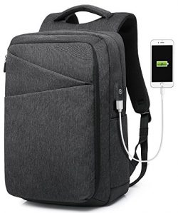 Tocode Travel Laptop Backpack, Business Anti Theft Laptops Backpack with USB Charging Port, Wate ...