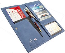 Travel Wallet – Passport Holder – Document Organizer for Men and Women – Trave ...
