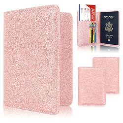 Passport Holder Case, ACdream Protective Premium PU Leather RFID Blocking Wallet Case for Passpo ...