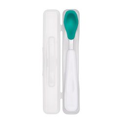 OXO Tot On-The-Go Feeding Spoon With Travel Case, Teal