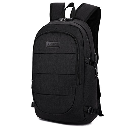 AMBOR Travel Laptop Backpack, Anti Theft Business waterproof Laptop ...