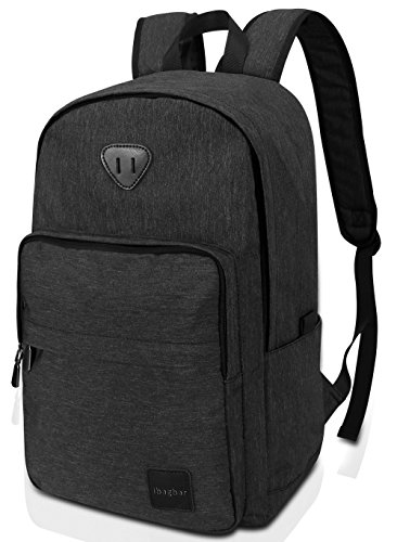Ibagbar Vintage Canvas Backpack Rucksack Laptop Bag Computer Bag Daypack Travel Bag College Bag ...