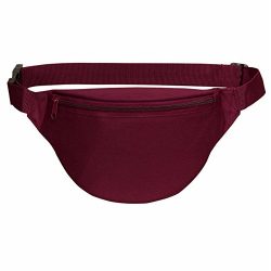 Fanny pack, BuyAgain Unisex 2 Zipper Quick Release Buckle Travel Sport Running Waist Fanny Pack  ...