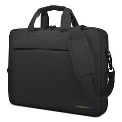 15.6 Inch Laptop Bag for College Work Outdoor Business Travel Slim Lightweight Water Resistant S ...