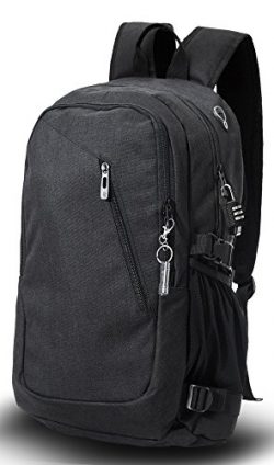 Laptop Bag Business Laptop Backpack fits up to 15.6″ Laptops Anti-Theft Multi-Functional w ...
