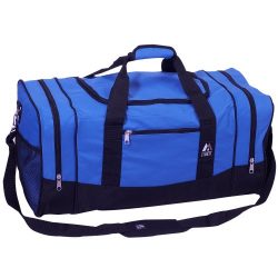 Everest Luggage Sporty Gear Bag – Large, Royal Blue, Royal Blue, One Size