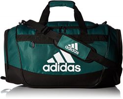 adidas Defender III Duffel Bag, Green/Black/White, Medium
