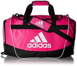 adidas Defender II Medium Duffel Bag, Medium, Shock Pink