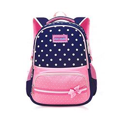 Kids Backpack for Girls, Tecing Cute Schoolbags Bookbag Royal Blue