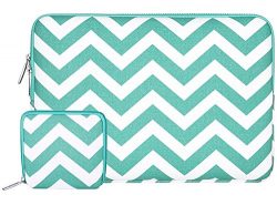 Mosiso Laptop Sleeve Bag for 14 Inch Notebook Computer Ultrabook with Small Case, Chevron Style  ...
