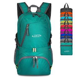 G4Free 40L Lightweight Packable Durable Travel Hiking Backpack Handy Foldable Camping Outdoor Ba ...
