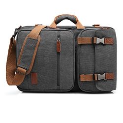 CoolBELL Convertible Briefcase Backpack Messenger Bag Shoulder bag Laptop Case Business Briefcas ...