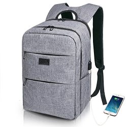 Laptop Backpack Travel Anti Theft Business Water Resistant Backpack for Men & Women, Lightwe ...