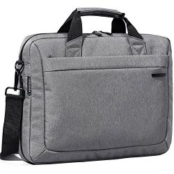 KINGSONS 15.6 Inch Laptop Shoulder Bag Nylon Briefcase Portable Handbag Classical Messenger Hand ...