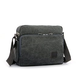 Shoulder Purses for Men, Multifunction Versatile Canvas Mens Crossbody Messenger Bag Handbag Cro ...