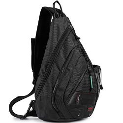 Sling Bag Backpack, Chest Crossbody Bags Sling Shoulder Backpacks One Strap Multipurpose Daypack ...