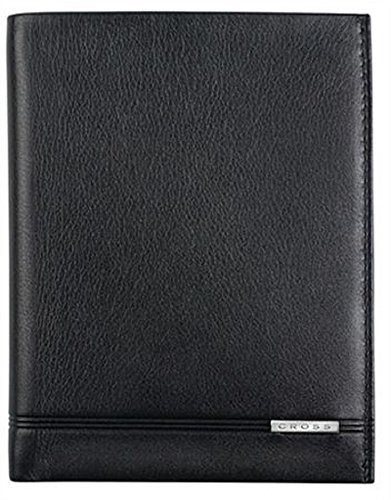 Cross Classic Century Full Grain Black Leather Executive Companion Passport Wallet with Pen in g ...