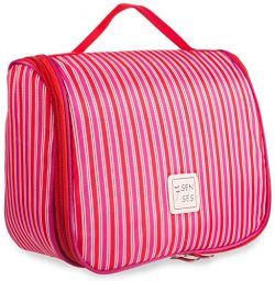 Toiletry Bag Hanging Cosmetic Bag Toiletry Kit – Large Travel Bag for Women, Girls – ...