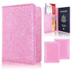 Passport Holder Wallet, ACdream Protective Premium PU Leather RFID Blocking Case for Passport, L ...