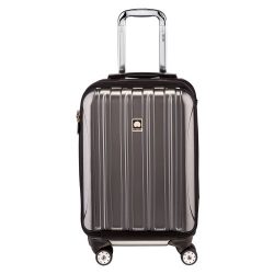 Delsey Luggage Helium Aero, International Carry On Luggage, Front Pocket Hard Case Spinner Suitc ...