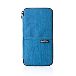 Naturehike Multi Function Outdoor Bag for Cash, Passport, Card Multi Using Travel Wallet (Blue)